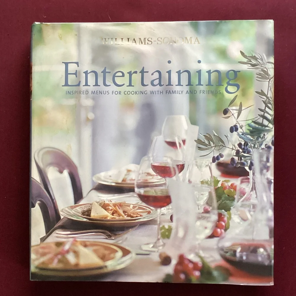 Williams Sonoma Entertaining Guide with seasonal ideas, occasion ideas & recipes